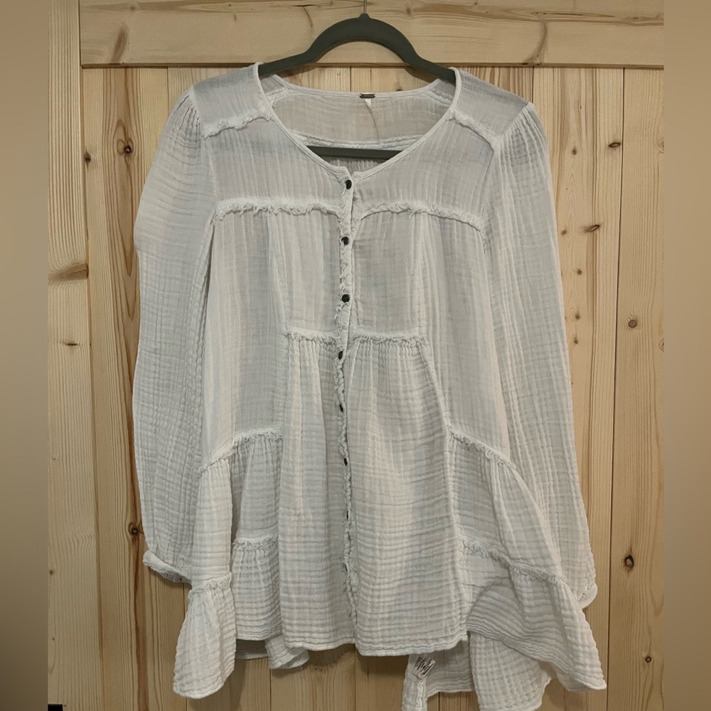 Free People Button Down